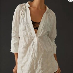 Anthropologie Textured Blouse